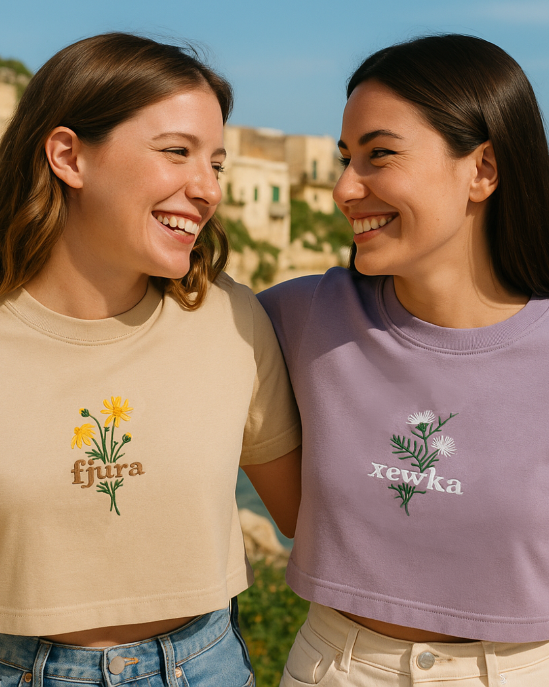 XEWKA CROPPED TEE