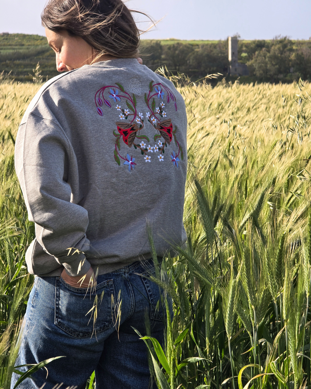 BORAGE MOTH SWEATER