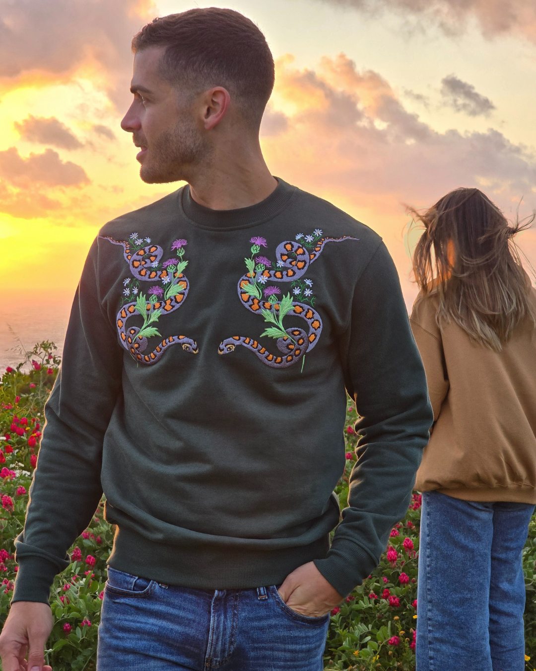 CENTAURY SNAKE SWEATER