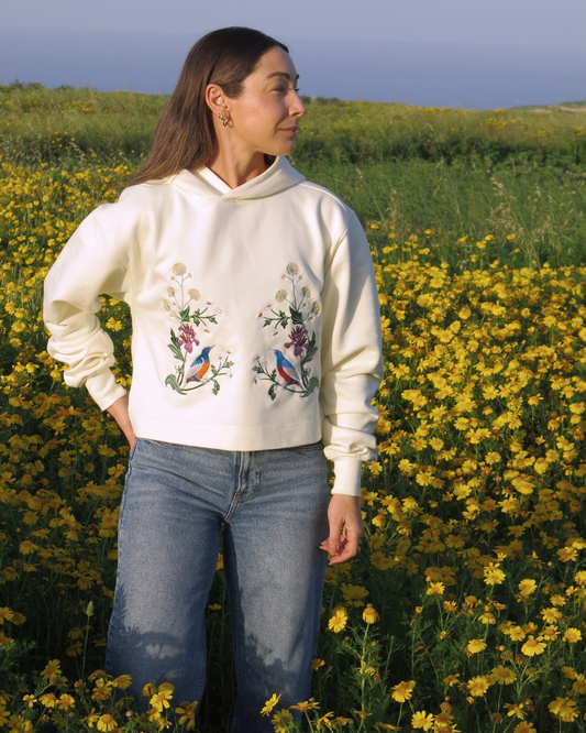 MERILL CROPPED HOODIE