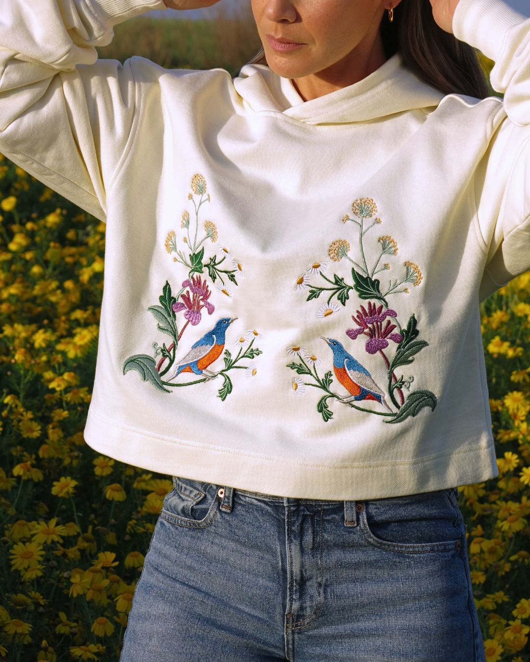 MERILL CROPPED HOODIE