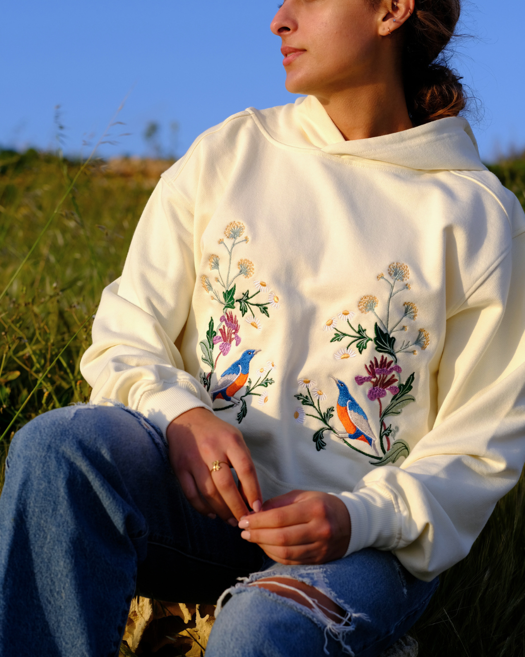 MERILL CROPPED HOODIE