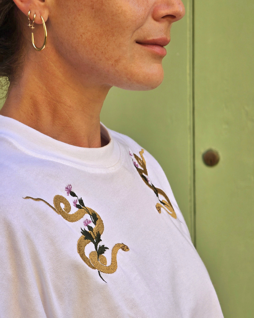 CENTAURY SNAKE OVERSIZED TEE