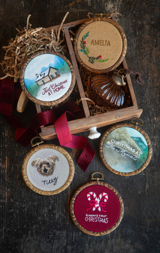 CUSTOM CHRISTMAS BAUBLES 2025