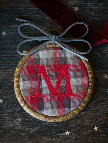 SEASONAL INITIALS BAUBLES 2025