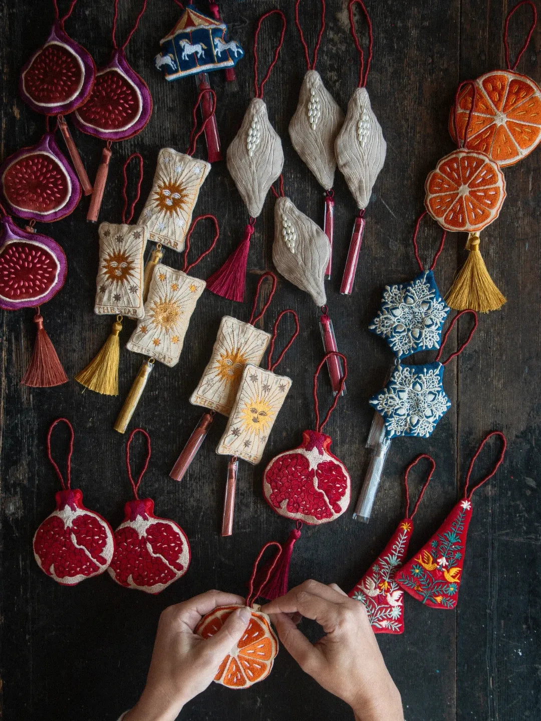 VELVET ORNAMENTS